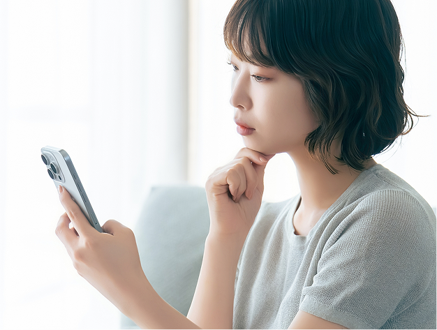 SNS運用に悩んでいる女性